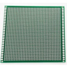 10*10cm 2.54mm single Side Prototype PCB Universal Printed Circuit Board