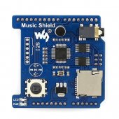 Angelelec DIY Open Sources Sensors, Music Shield, VS1053B Audio Play/Record