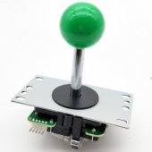 Green 5Pin 8way Long Stick Joystick with Multi Color Ball for Arcade Game Machine Pandora box console