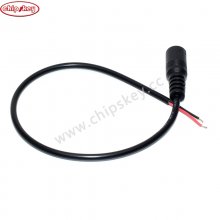 5.5*2.1MM Female Power Plug Cable 30cm Length