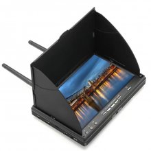 LT5802D without DVR recording ,5.8GHz 40 Channels 7 Inch LCD FPV Screen Receiver Monitor