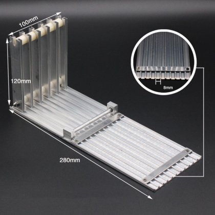 1 set 5 Way SMT SMD Feeder SMT SMD Components For DIY Prototype Pick Place Placement Machine Feeder Rack Manual Feed