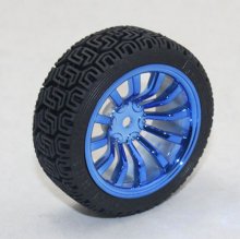 65MM Wheel Blue