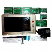 TV160 7th TV Mainboard Tester Tools LCD Display Vbyone LVDS to HDMI Converter + 7 Adapters Panels
