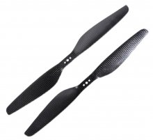 15 inch Carbon Fiber Front and Fear Propellers 1550 3-hole