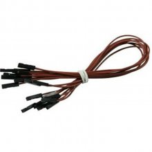 CAB_F-F 10pcs/set 15cm Female/Female Dupont Cable Brown For Breadboard