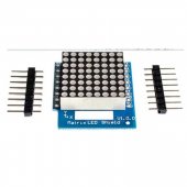 Matrix LED Shield V1.0.0 for WEMOS D1 mini 8x8 Matrix Dot Matrix LED