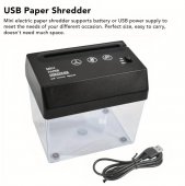 Home Usagae mini USB electric A6 shredder