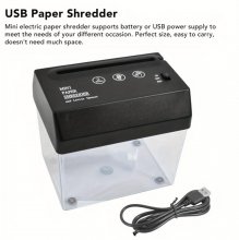 Home Usagae mini USB electric A6 shredder