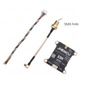 2.5W VTX 5.8G 40CH Adjustable FPV Transmitter Built-in Microphone Heat Sink 2-6S 30X30mm for RC Airplane FPV Long Range