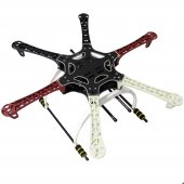F550 6-Axis Multi-Rotor Hexacopter Flame Airframe with Integrated PCB Board + Foot