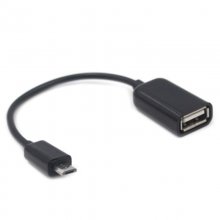 USB A to Micro USB OTG Cable 15CM