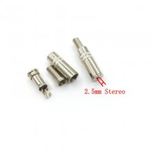 2.5mm Jack Stereo Plastic Female Inline Socket Solder Connectors adapter