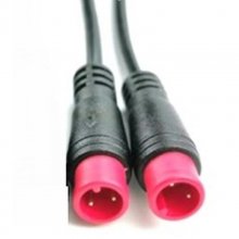 2P M8 Electrical Cable Waterproof Connector Extension cord / Male to Male / 15CM