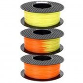 Temperature change/ Thermal Filament 1KG 3D Filament/ Orange to yellow