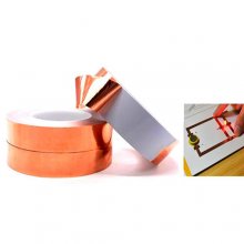 5mm*0.1mm 50Meter/Reel Copper Foil Tape Double Side lead