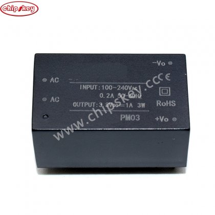 HLK-PM03 AC-DC 220V to 3.3V switching power supply module Small size