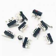 MS-1A-13.5-L Micro Limit Switch Momentary Push Button Switch 1A 125V AC Mouse Switch