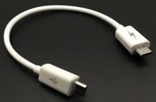 OTG Micro USB to Micro USB Male 15CM