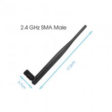 ANT0012 2.4 GHz WiFi Antenna 5dBi Aerial RP-SMA Male Wireless Router 2.4ghz Antenna