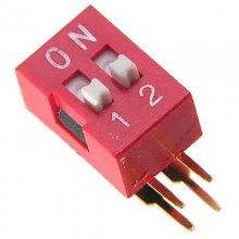 KF1003-02P-R0-ON-02B Side shift DIP witch
