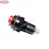 DS-211/10mm Red Botton With Lock/Red 10mm Self Lock Switch