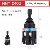 HNT-C402 4Way Momemtary