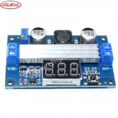 LTC1871 100W 3-35V 12V to 3.5-35V Boost Step-up Module LED Voltmeter+Heat Sink