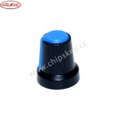 Blue and Black Potentiometer Knob 6*15*17