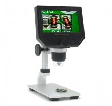 600X 4.3" LCD USB Digital Microscope Portable 8 LED 3.6MP VGA Electronic HD Video Microscopes Endoscope Magnifier Camera