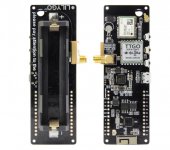 915mHZ TTGO T-Beam V1.1 ESP32 Wireless Bluetooth WiFi Module ESP 32 GPS NEO-6M SMA LORA 32 18650 Battery Holder with SoftRF