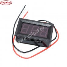 Blue (plug-in type) 0.56 inch AC AC30-500V/two-wire digital display voltmeter 220V 380V