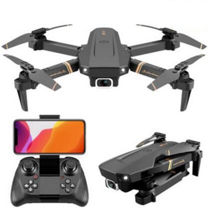 Version 2: Adjustable camera, 1080P HD aerial photography /Flying 300 meters, image transmission 150 meters /125*77*55mm HD Folding Drone