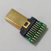 HDMI D Type Male PCB Converter Adapter Breakout Board