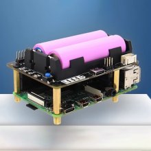 X728-A1 Board Raspberry Pi 18650 UPS(Max 5.1V 6A) Power Mangement Board