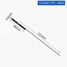 2.4G/2.5dBi/44*4.5mm 2.4 GHz Wifi Antenna IPEX 2.4GHz Embedded Antennas for Router Aircard Aerial 5.8GHz for Internet Signal IPX 5G Antenne