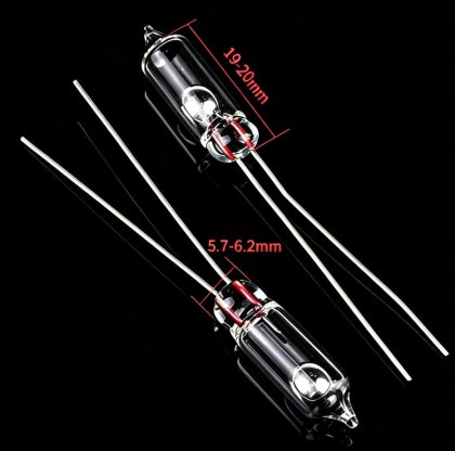 6mm Mercury Tilt switches 20mm length