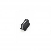 Slide Potentiometer Mixer Fader Knob 19mmLx12mmW for 4mm Shaft WF Switch Cap Black
