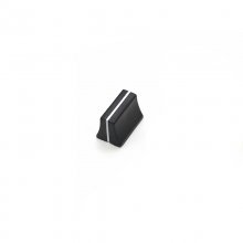 Slide Potentiometer Mixer Fader Knob 19mmLx12mmW for 4mm Shaft WF Switch Cap Black