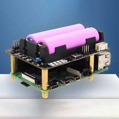 X728-A1 Board Raspberry Pi 18650 UPS(Max 5.1V 6A) Power Mangement Board