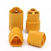 MT60 Male Female 3.5 mm Plug Connector with sheath Set for RC Multicopter Quadcopter Airplane ESC Accessories