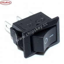 250V 3A 3-Pin ON/OFF Mini Rocker Switch, 13x9mm