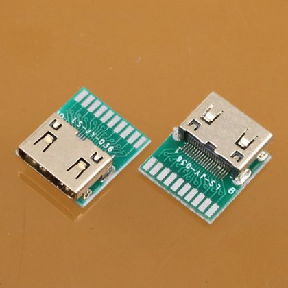HDMI C Female PCB Converter Adapter Breakout Board
