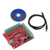 CNC USB MACH3 100Khz Breakout Board 4 Axis Interface Driver Motion Controller