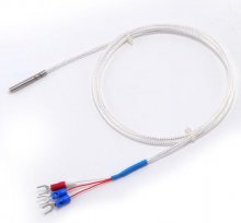 premium Stainless steel waterproof PT100 RTD thermistor sensor probe 5M