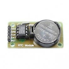 DS1302 real time clock module; with battery CR2032 power off time