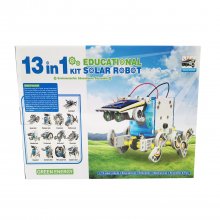 13 in 1 self-assembled solar toy car