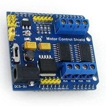 L293D Motor Control Shield Expansion Board Motor Drive Shield For Arduino Duemilanove Mega UNO 4 Channel H-bridge ESD protection