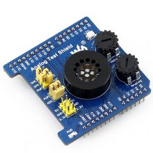 Analog Test Shield Adapter Arduino Expansion Developemnt Board Features AD Acquisition DA Output Compatible with Arduino UNO,Leonardo, NUCLEO, XNUCLEO
