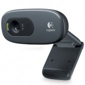 Logitech C270 720P HD Webcam Black